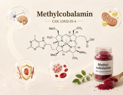 High Bioavailability USP Grade Mecobalamin Active Vitamin B12 Powder For Nerve Health Supplement