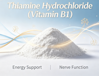 Food Grade Thiamine Hydrochloride Vitamin B1 Powder, Raw Material for Nutritional Supplements